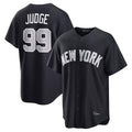 Elroe NY.Yankees #99 Aaron Judge Player Navy Home Game Stitched Jerseys