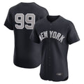 Elroe NY.Yankees #99 Aaron Judge Player Navy  Home Limited Elite Game Stitched Jerseys