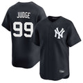Elroe NY.Yankees #99 Aaron Judge Player Navy Limited Game Stitched Jerseys
