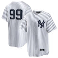 Elroe NY.Yankees #99 Aaron Judge Player White Game Home Stitched Jerseys