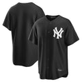 Elroe NY.Yankees Blank Player Black Game Stitched Jerseys