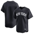 Elroe NY.Yankees Blank Player Navy Limited Stitched Jerseys