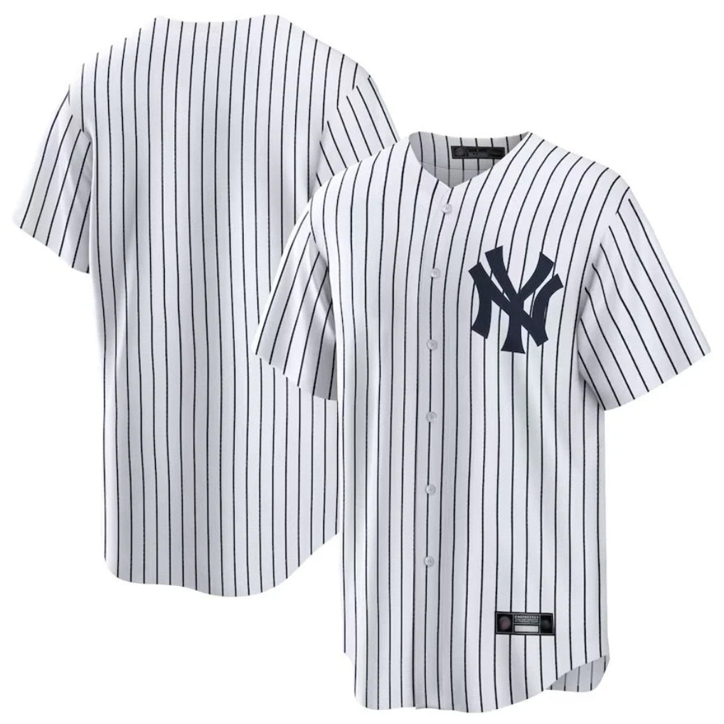 Elroe NY.Yankees Blank Player White Game Stitched Jerseys