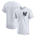 Elroe NY.Yankees Blank Player White Limited Elite Home Stitched Jerseys