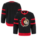 Elroe O.Senators Black Home Authentic Pro Jerseys