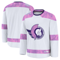 Elroe O.Senators White 2024 Hockey Fights Cancer Practice Jerseys