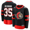 Elroe O.Senators #35 Linus Ullmark Black Home Premier Breakaway Player Jerseys