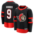 Elroe O.Senators #9 Josh Norris Black Home Breakaway Jerseys