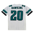 Elroe P.Eagles 1996 #20 Brian Dawkins Mitchell & Ness White Authentic Throwback Retired Player Stitched Puhic Jersey