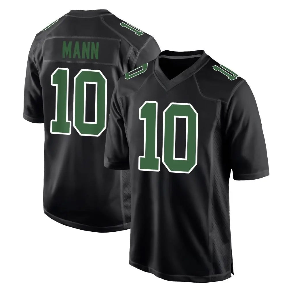 Elroe P.Eagles #10 Braden Mann Player Carbon Green Fashion Home Game Stitched Jerseys