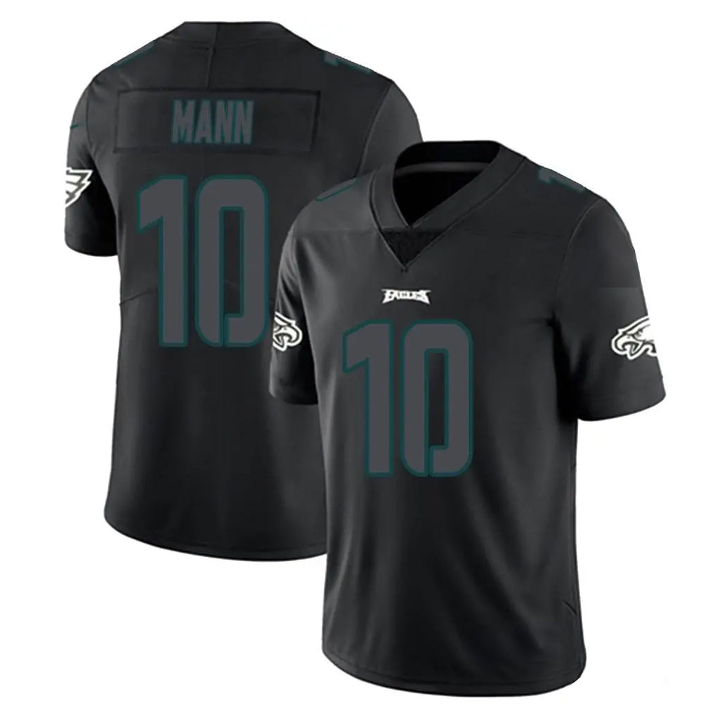 Elroe P.Eagles #10 Braden Mann Player Limited Black Impact Home Game Stitched Jerseys