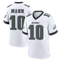Elroe P.Eagles #10 Braden Mann Player White Game Home Stitched Jerseys