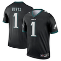 Elroe P.Eagles #1 Jalen Hurts Player Black Legend Stitched Jerseys