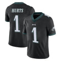 Elroe P.Eagles #1 Jalen Hurts Player Black Limited Vapor Untouchable Home Game Stitched Jerseys