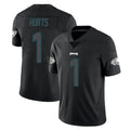 Elroe P.Eagles #1 Jalen Hurts Player Limited Black Impact Home Game Stitched Jerseys
