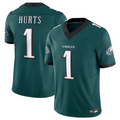 Elroe P.Eagles #1 Jalen Hurts Player Midnight Green Vapor F.U.S.E. Limited Stitched Jerseys