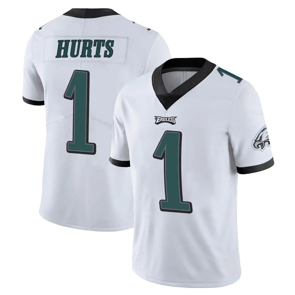 Elroe P.Eagles #1 Jalen Hurts Player White Limited Vapor Untouchable Home Game Stitched Jerseys