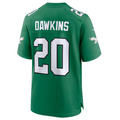 Elroe P.Eagles #20 Brian Dawkins Green Alternate Retired Player Game Jersey Stitched American Stitched Jersey