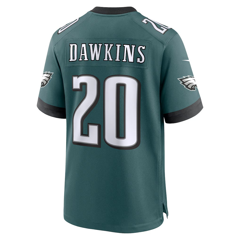 Elroe P.Eagles #20 Brian Dawkins Midnight Green Team Retired Player Game Stitched Jerseys