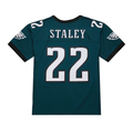 Elroe P.Eagles #22 Duce Staley Mitchell & Ness Midnight Green 2002 Legacy Replica Jersey