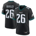 Elroe P.Eagles #26 Saquon Barkley Black Alternate Game Stitched American Stitched Jerseys