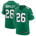 Elroe P.Eagles #26 Saquon Barkley Green Alternate Game Stitched American Stitched Jerseys