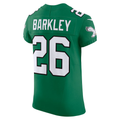 Elroe P.Eagles #26 Saquon Barkley Kelly Green Alternate Vapor F.U.S.E. Elite Stitched Jerseys