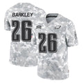 Elroe P.Eagles #26 Saquon Barkley Player Arctic Camo Salute to Service Limited Game Stitched Jerseys