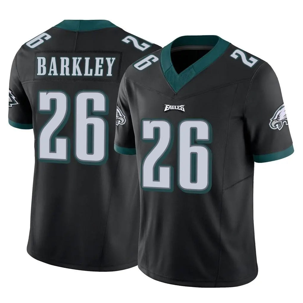 Elroe P.Eagles #26 Saquon Barkley Player Black Limited Vapor F.U.S.E. Home Game Stitched Jerseys