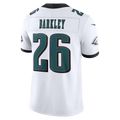 Elroe P.Eagles #26 Saquon Barkley White Vapor F.U.S.E. Stitched Limited Jerseys