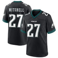 Elroe P.Eagles #27 Quinyon Mitchell Player Black Home Game Stitched Jerseys