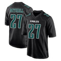 Elroe P.Eagles #27 Quinyon Mitchell Player Carbon Black Fashion Home Game Stitched Jerseys