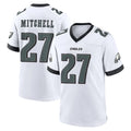 Elroe P.Eagles #27 Quinyon Mitchell Player White Game Home Stitched Jerseys
