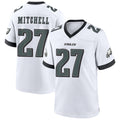 Elroe P.Eagles #27 Quinyon Mitchell Player White Home Game Stitched Jerseys