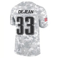 Elroe P.Eagles #33 Cooper DeJean Player Arctic Camo Salute to Service Limited Stitched Jerseys