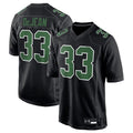Elroe P.Eagles #33 Cooper DeJean Player Black Carbon Kelly Stitched Jerseys