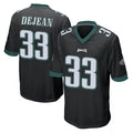 Elroe P.Eagles #33 Cooper DeJean Player Black Home Game Stitched Jerseys