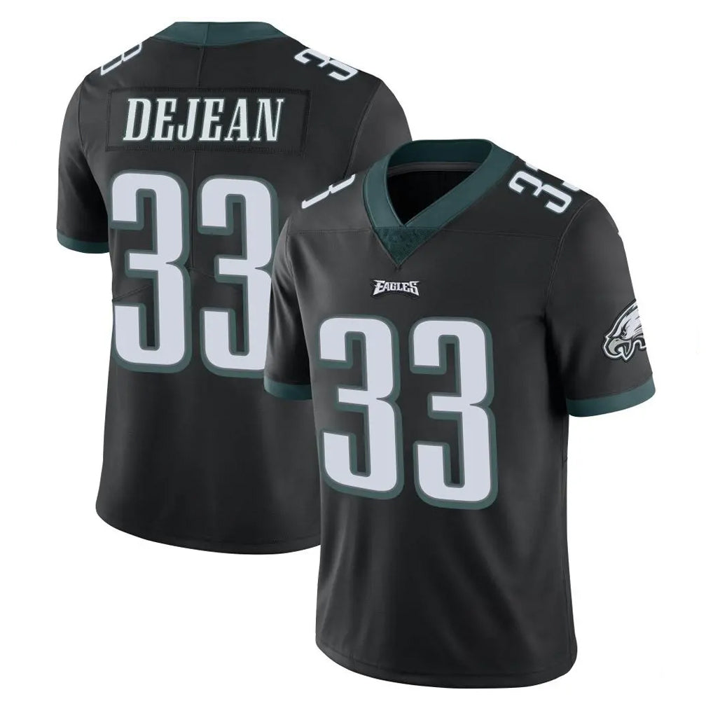 Elroe P.Eagles #33 Cooper DeJean Player Black Limited Vapor Untouchable Home Game Stitched Jerseys