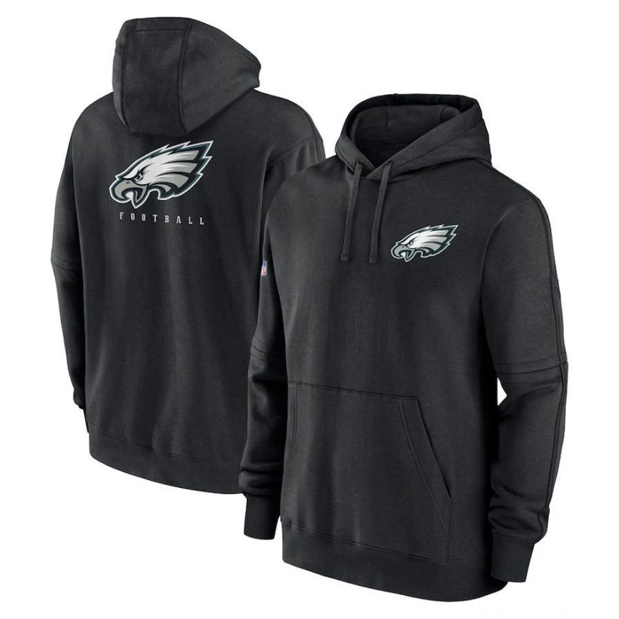 Elroe P.Eagles #33 Cooper DeJean Player Black Military Hoodie Game Stitched Jerseys