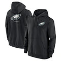 Elroe P.Eagles #33 Cooper DeJean Player Black Military Hoodie Game Stitched Jerseys