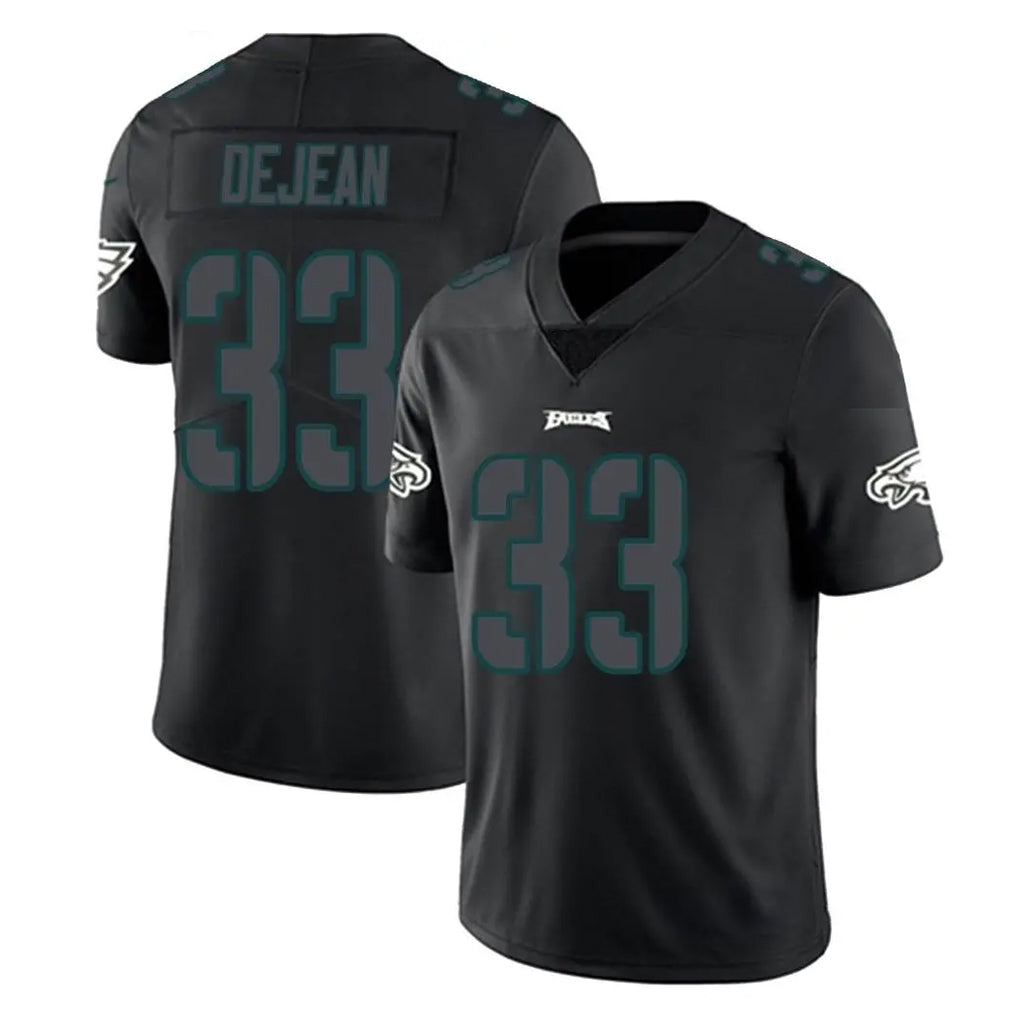 Elroe P.Eagles #33 Cooper DeJean Player Limited Black Impact Home Game Stitched Jerseys
