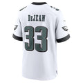 Elroe P.Eagles #33 Cooper DeJean Player White Home Game Stitched Jerseys