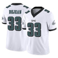 Elroe P.Eagles #33 Cooper DeJean Player White Limited Vapor F.U.S.E. Home Game Stitched Jerseys