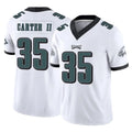 Elroe P.Eagles #35 Michael Carter II Player White Limited Vapor F.U.S.E. Home Game Stitched Jerseys