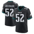 Elroe P.Eagles #52 Jonathan Greenard Player Black Game Home Stitched Jerseys