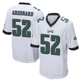 Elroe P.Eagles #52 Jonathan Greenard Player White Home Game Stitched Jerseys