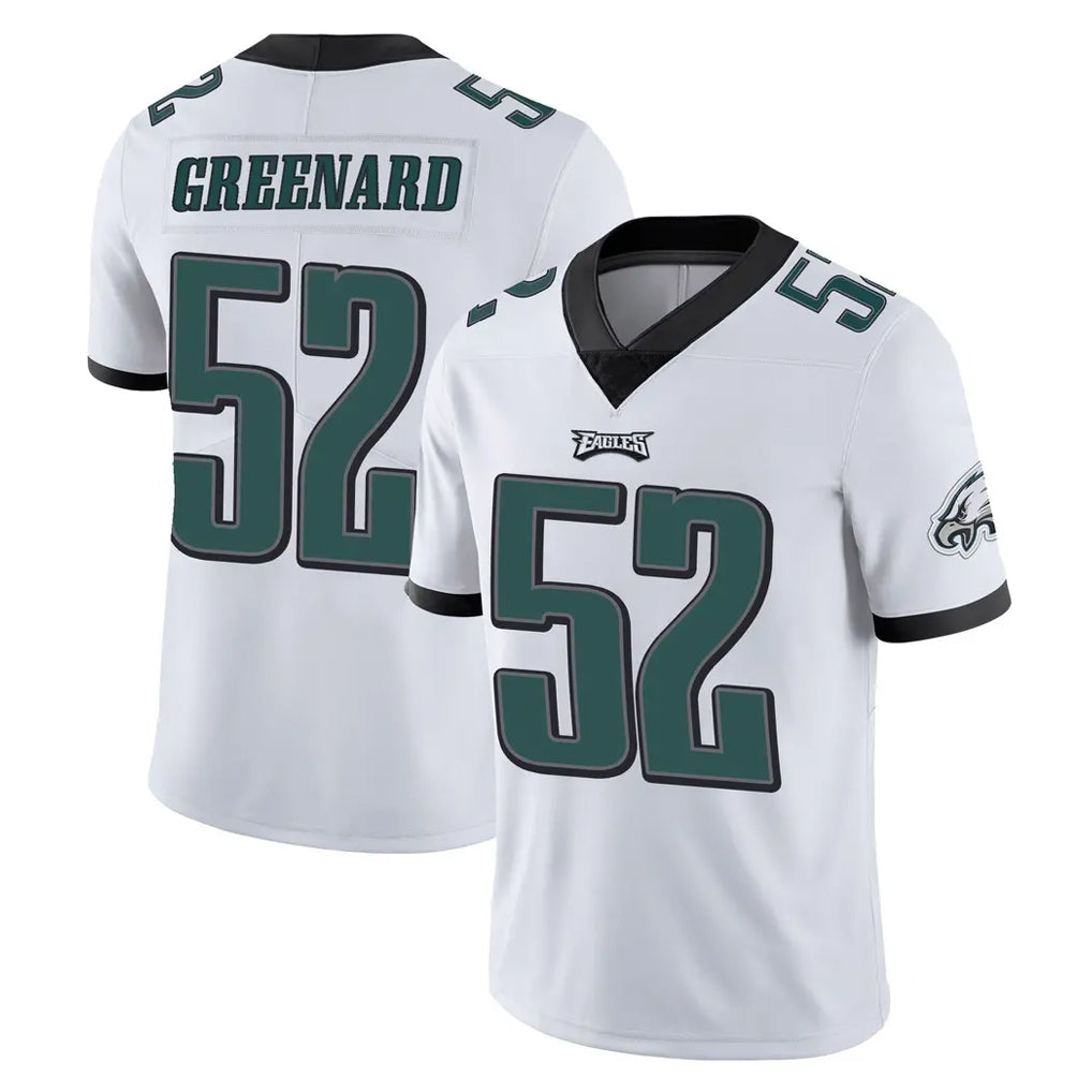 Elroe P.Eagles #52 Jonathan Greenard Player White Limited Vapor Untouchable Home Game Stitched Jerseys