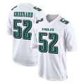 Elroe P.Eagles #52 Jonathan Greenard Player White Tundra Fashion Home Game Stitched Jerseys