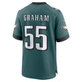 Elroe P.Eagles #55 Brandon Graham Midnight Green Team Game Stitched Jerseys