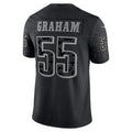 Elroe P.Eagles #55 Brandon Graham Player Black REFLECTIVE Limited Stitched Jerseys